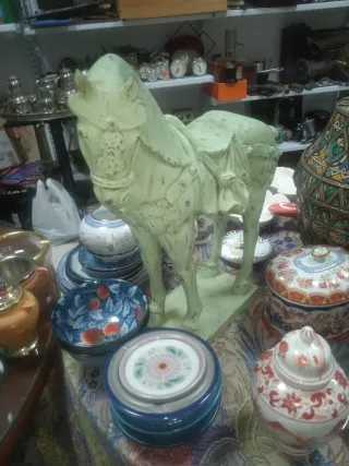 Caballo decorativo grande más de 5 kilos 40x40