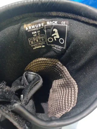 Botas Moto Armure Impermeables T.42