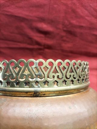 Floreira Cobre Antiga Estilo Francês