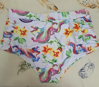 Costume due pezzi fantasia draghi