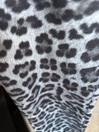 Leggings maculato grigio Susy Mix Tg. Unica