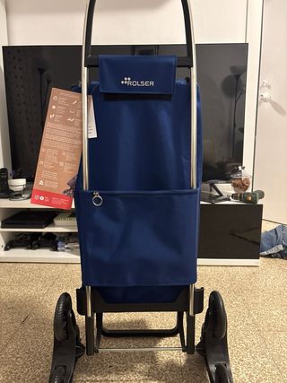 Carro de la compra Rolser azul