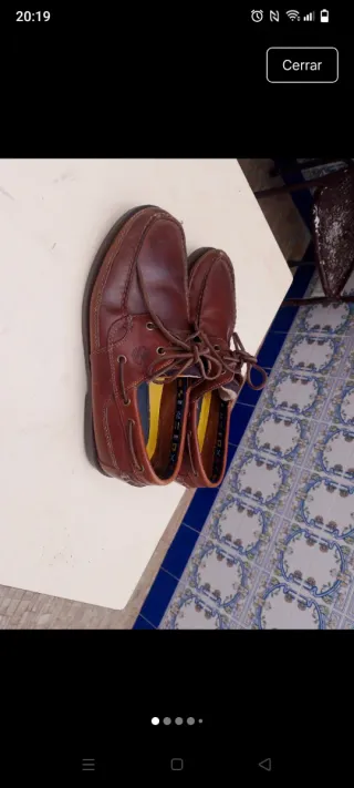 Zapatos náuticos Timberland hombre marrones