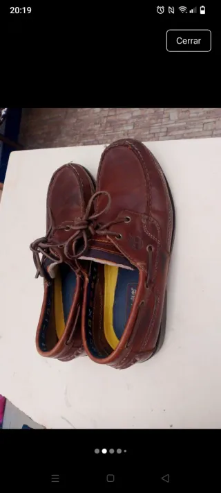 Zapatos náuticos Timberland hombre marrones