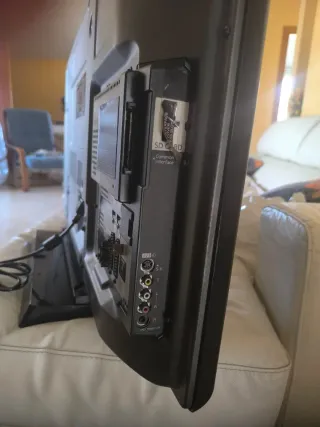 TV Panasonic Negra