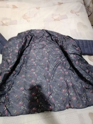 Giubbino donna double face blu