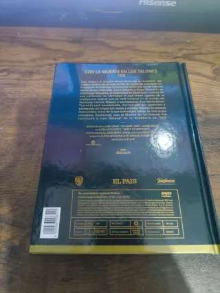 Libro y DVD Con la muerte en los talones