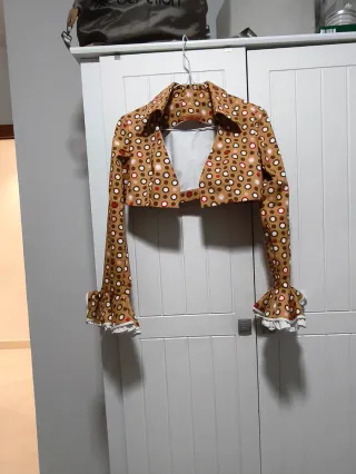 Traje de flamenca con volantes