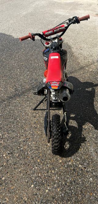 Pitbike Rebel Master Motocross Roja