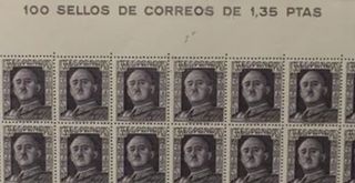 Pliego Sellos Edifil 1061 Franco 1,35 pts