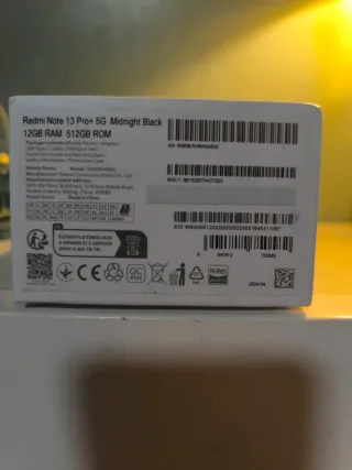 Xiaomi Redmi Note 13 PRO+ 12 GB RAM 512 GB