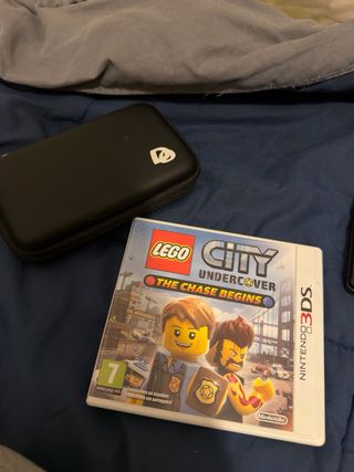 Nintendo 3DS Nera + Caricatore + Lego City