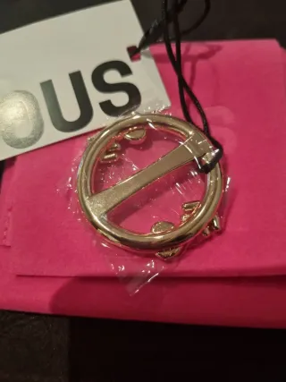 Anilla Tous Flecha Corazones Dorada