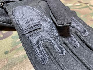 Guantes tácticos negros con protección talla M