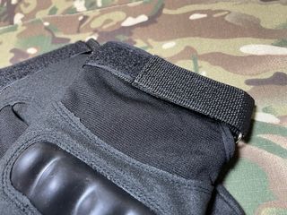 Guantes tácticos negros con protección talla M