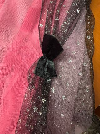 Disfraz Bruja Rosa y Negra Talla 9 años