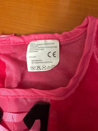 Disfraz Bruja Rosa y Negra Talla 9 años