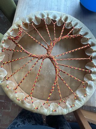 Tambor chamánico artesanal