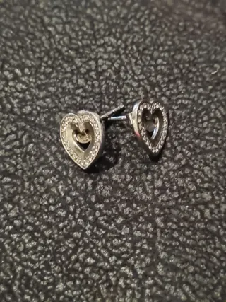 Pendientes Corazón Plata 925