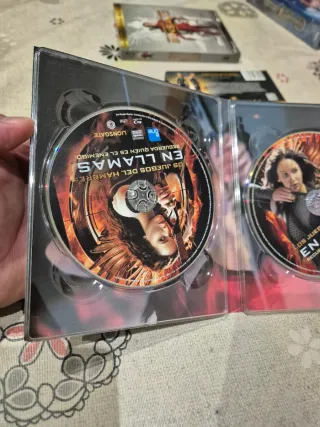 LOS JUEGOS DEL HAMBRE : EN LLAMAS Blu-Ray