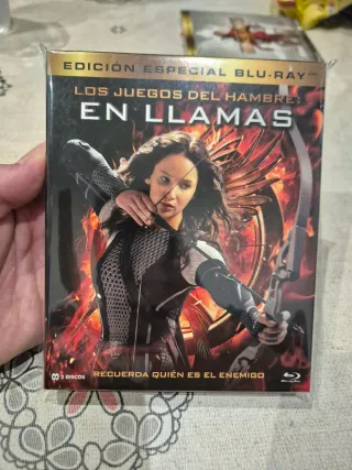 LOS JUEGOS DEL HAMBRE : EN LLAMAS Blu-Ray