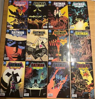 Batman y Robin año uno. Completa 1-12