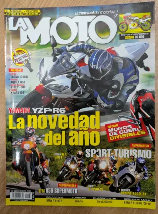 Revista La Moto N° 188. Año 2005