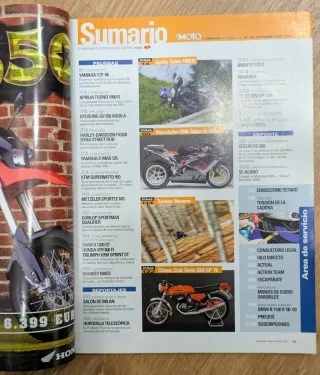 Revista La Moto N° 188. Año 2005