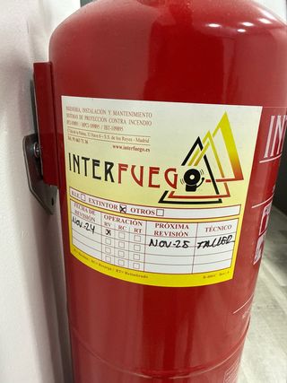 Extintor Elitex Polvo ABC 6kg