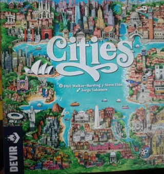 INSERTO CITIES juego de mesa
