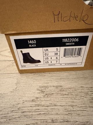 Dr. Martens 1460 nere, taglia 38