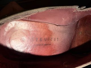 Zapatos estilo antiguo marrones