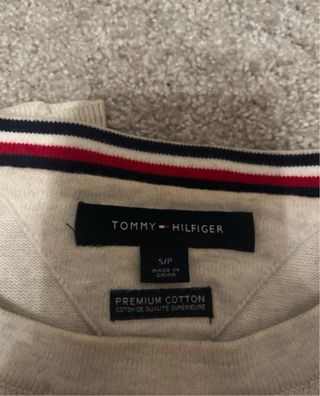 Jersey tommy hilfiger crema