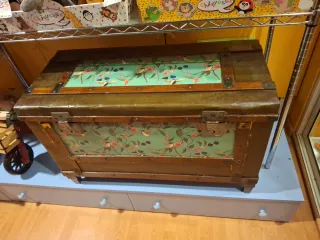 Baúl antiguo restaurado