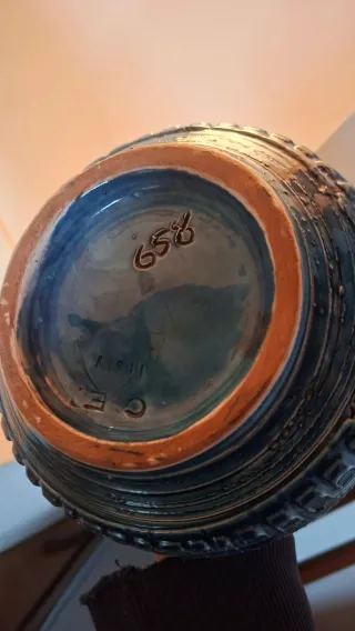 Vaso in ceramica di Aldo Londi per Bitossi, 1960