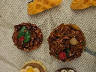 Set di pasticceria in miniatura per casa in miniatura