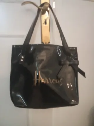 Bolso negro Harrods
