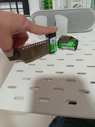 Carretes Fujifilm 36 y 200 sin usar