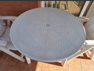 Mesa y 2 Sillas Terraza Exterior