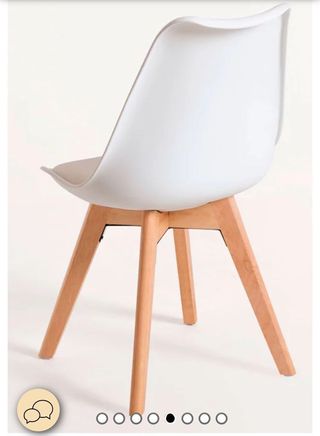 ✅CONJUNTO MESA DINAMARCA+4 SILLAS mod. MALMO