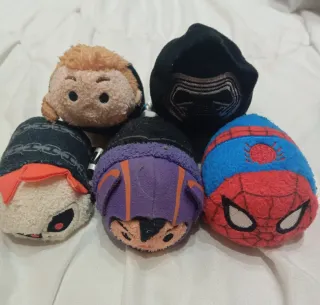 Lote 5 peluches Tsum Tsum