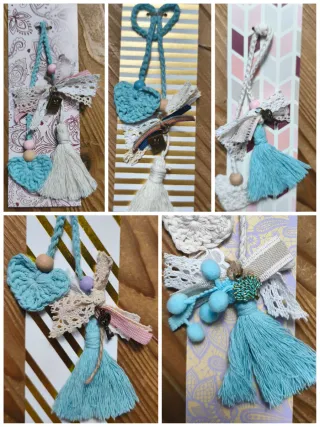 Especial DIA DEL LIBRO Marcapáginas artesanales