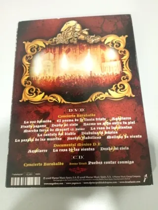 Mago de Oz DVD Barakaldo D.F.