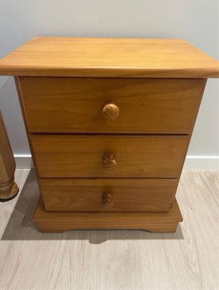Cama madera maciza + colchón