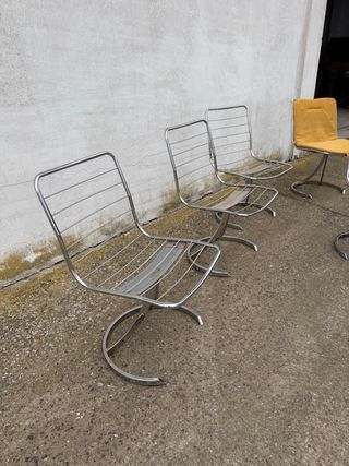 Juego de 6 sillas modernas