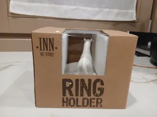 Statuetta unicorno con piattino Love Life