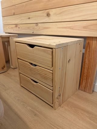 Conjunto de habitacion LUFE - cabecero y mesillas