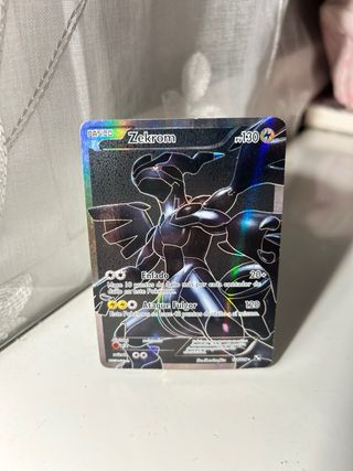 Zekrom Full Art Carta Pokémon