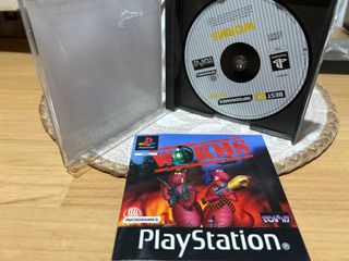 Juego PS1 Worms Strategy Español