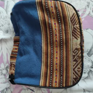 Bolso bandolera boliviano tejido nuevo